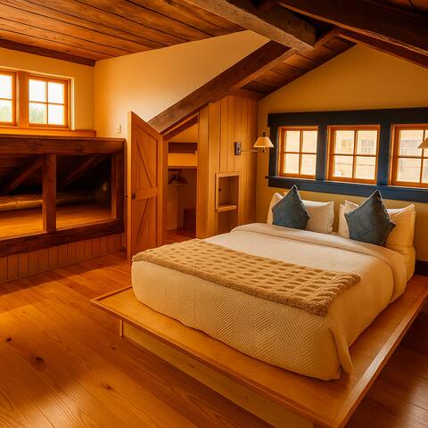 Magical Post and Beam Loft Downtown Newport! gallery image 3