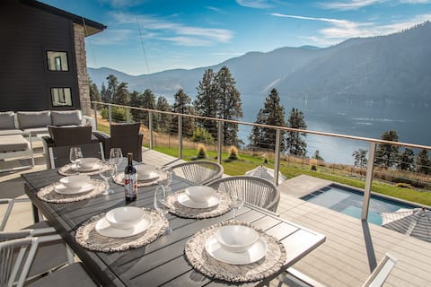 Private Pool/Stunning lake+mtn views/Close to town