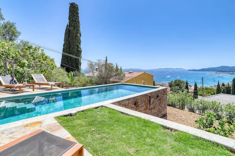 Villa Figuière - Sea and pool view - All comforts