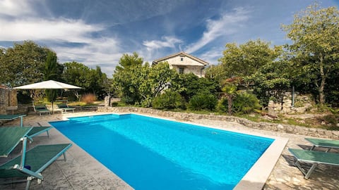 Eco-friendly villa on the island Krk