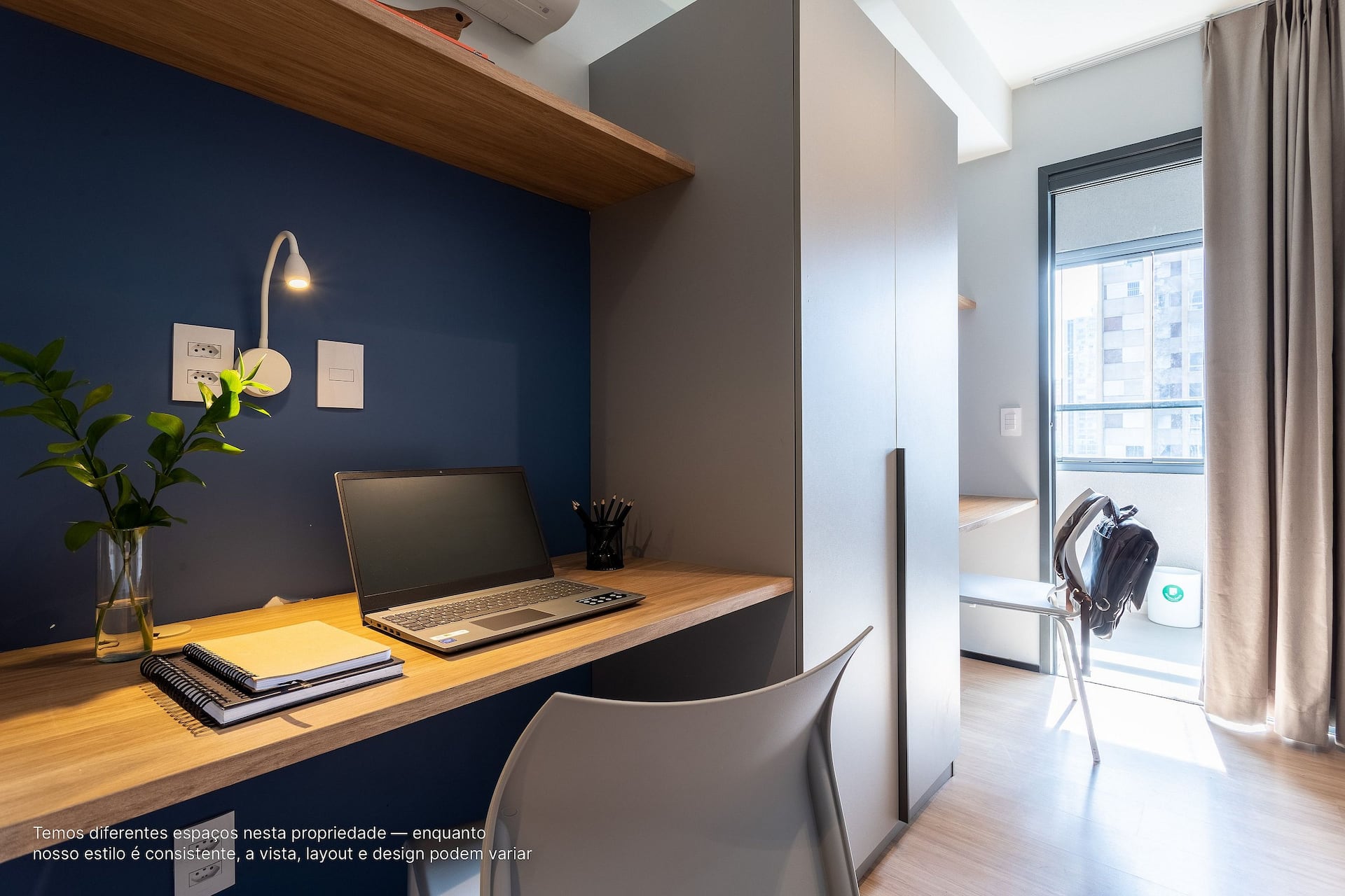 Functional Studio for 2 people near PUC