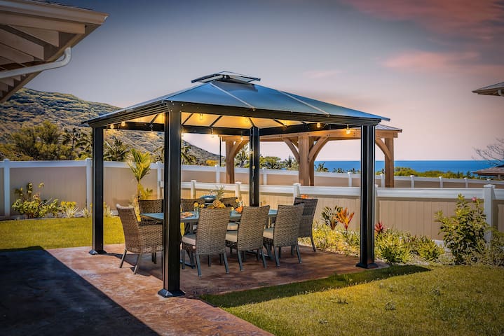 @ML Ocean view, Golf, Gazebo and BBQ, we have all!