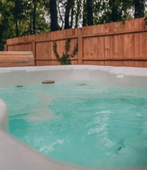 Sauna & hot tub•Heated game garage•Near Lake MI