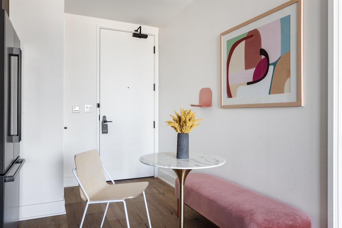 Heated Rooftop Pool | Free Parking! | Skyline View