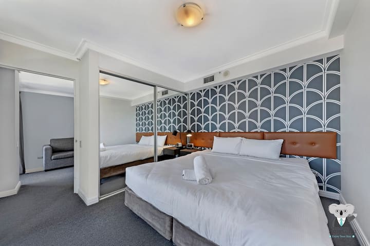 Საძინებელი ერთი საწოლით