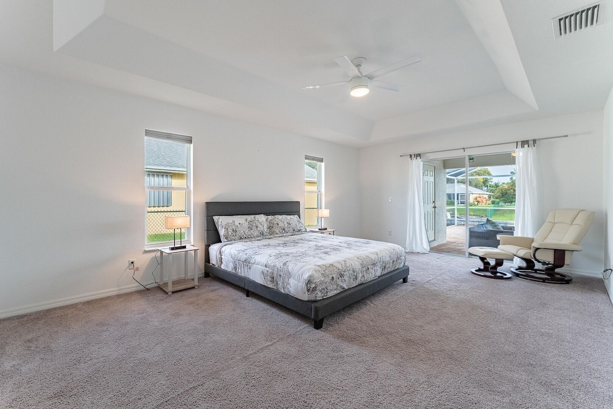 Hlavná spálňa s manželskou posteľou King