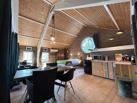 Cozy Sleeping in the Church