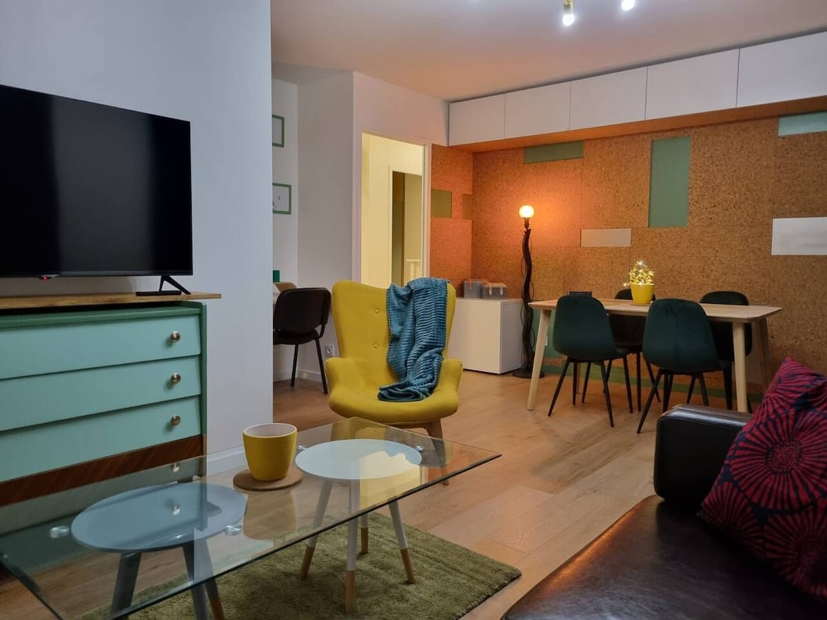 Top Airbnb: Beautiful 65 m² apartment close to the city center in Cronenbourg