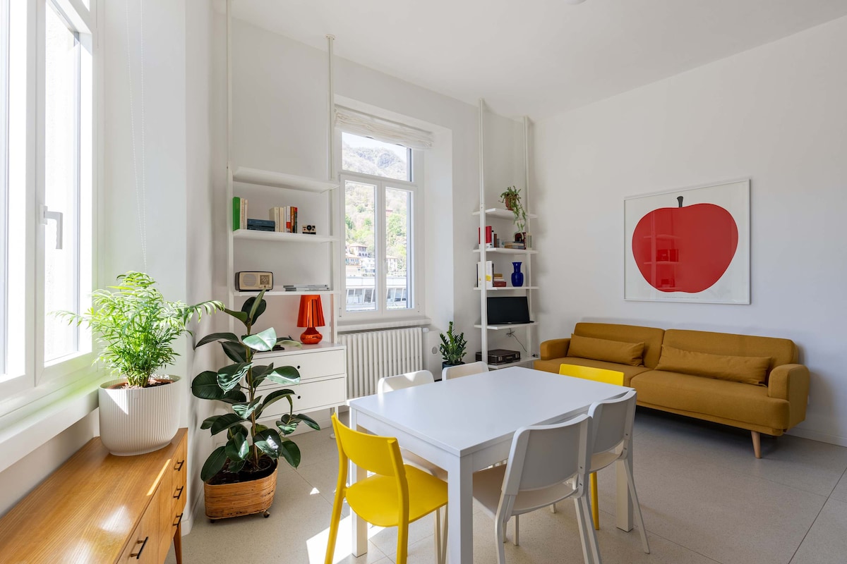 Popular Airbnb listing: Design apartment by the lake | Como Centro in Como