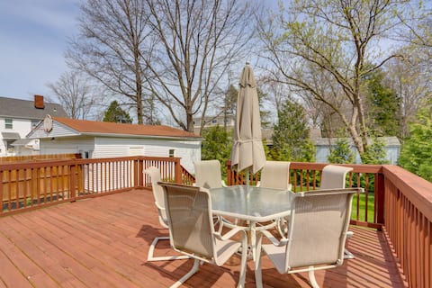 Chic Home w/ Deck, Walk to Lake Erie!
