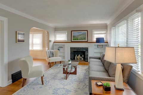 Walk to Lake Erie: Chic Home, Private Yard & Deck