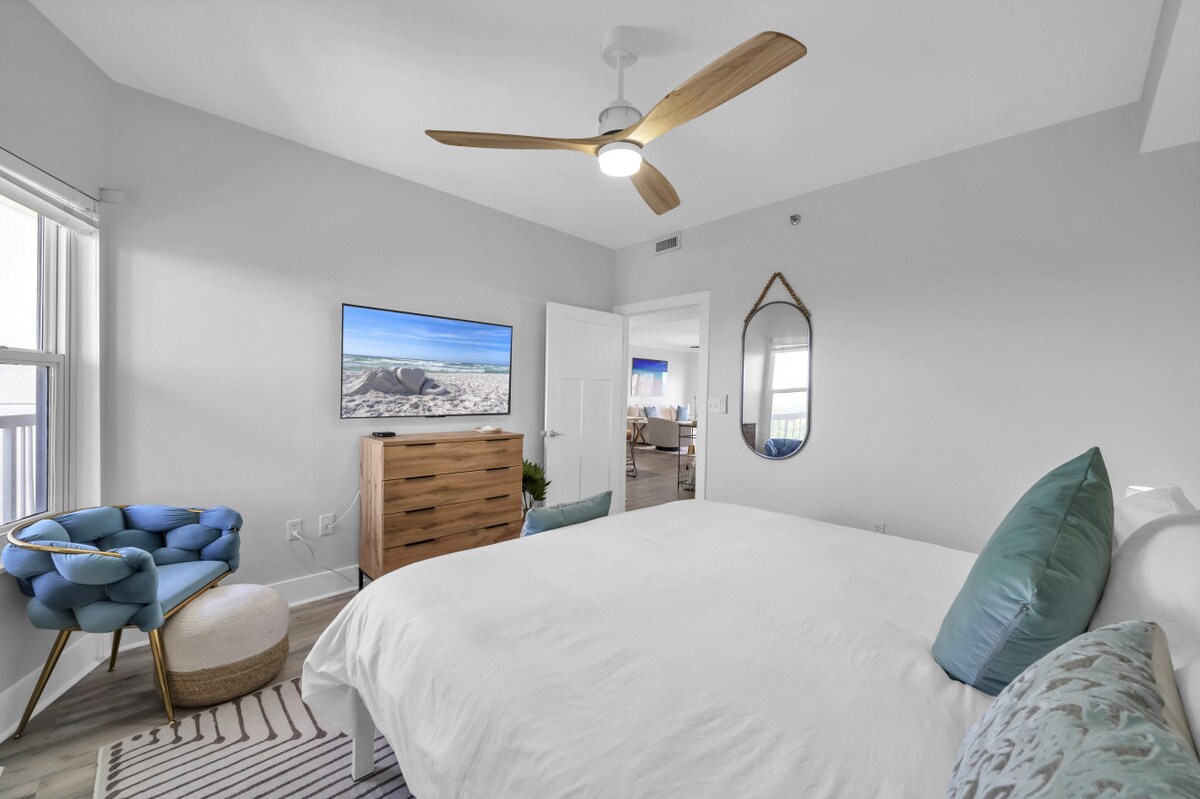 Dobro opremljena 2. spavaća soba: udobnost se spaja sa stilom i utočištem veličine bračnog kreveta.