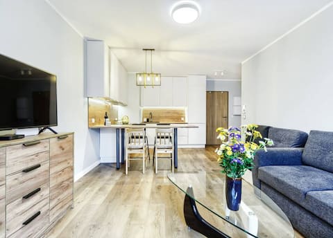Top performing Airbnb: Sea and City Apartments - Balcony by Rentujemy #2 in Letnica