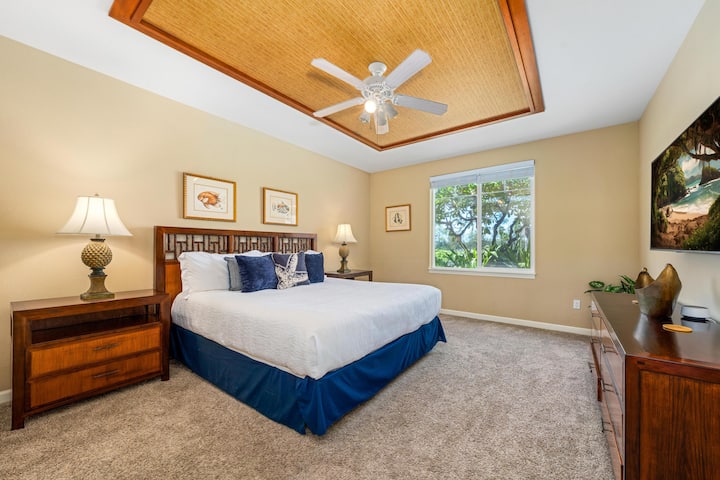 غرفة نوم رئيسية بسرير كينج