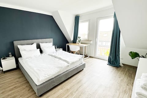 Maisonette Apartment in Krefeld with 2 balconies
