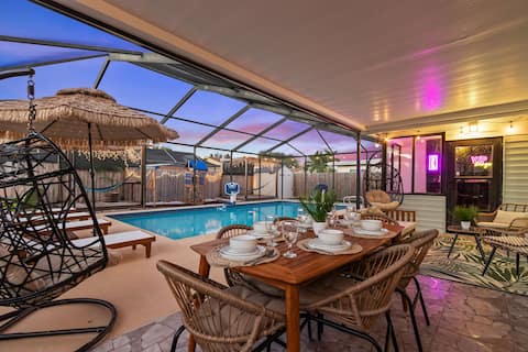 Saint Pete Beach•Heated Pool•Gameroom/Mini theatre