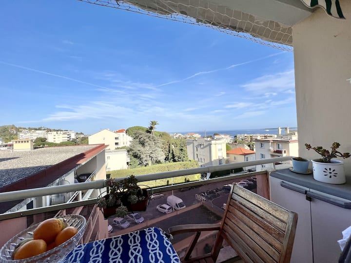 Appart 2 Pièces Avec Vue Mer - Plage du Midi