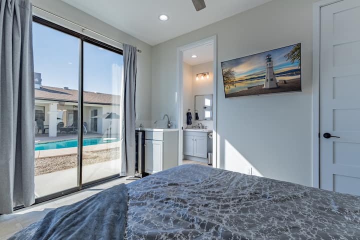 Casita s pogledom na bazen