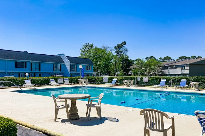 2br Townhome With Patio, Balcony, W/d, & Pool - Cherry Grove Beach, SC