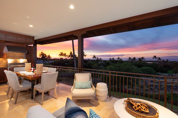 OceanView Villa at Hualalai Resort w/ AC and Lanai