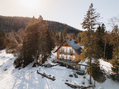 Chalet du Lac Rose – Waterfront & Spa