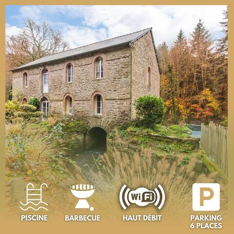 Le Moulin de la Touche * Flour Mill * Pool