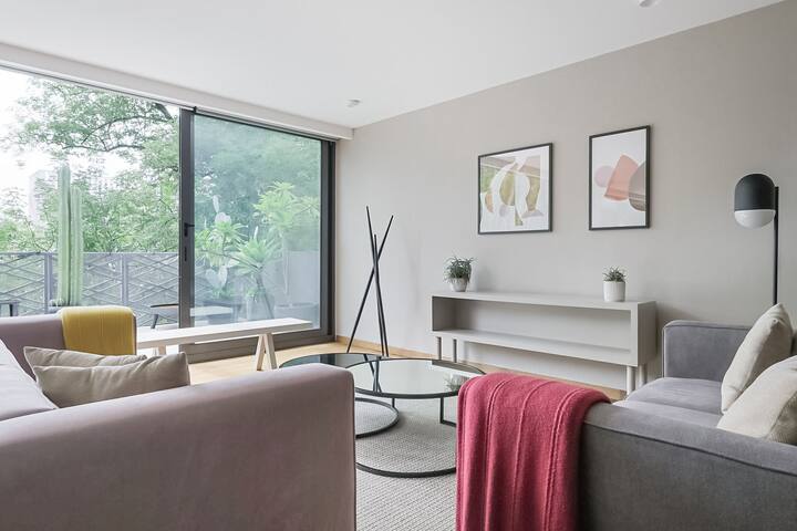 Blueground | Polanco, security 24/7 & parking gallery image 3