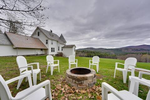 17-Acre Vermont Escape w/ Panoramic Mountain Views