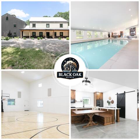 38-Acres of Luxury: 9BR, Indoor Pool, Gym, Near ND