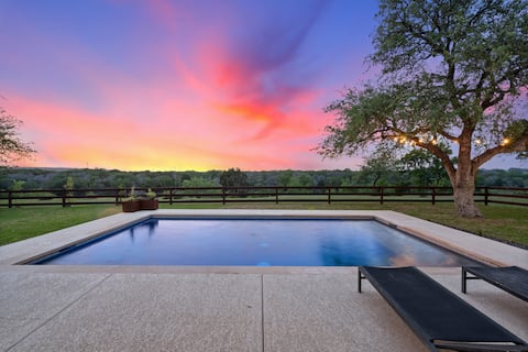 San Gabriel Sangria-Heated Pool+River Access+Views