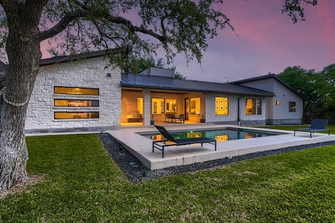 San Gabriel Sangria with Views/Pool/River/2Acres!