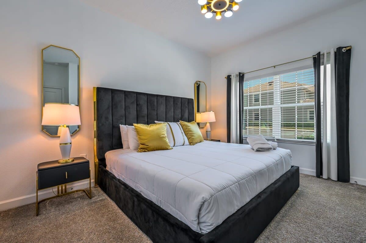 Dormitorio de tamaño king