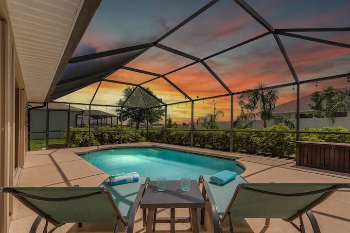 Saltwater Pool & Gas Grill: Cape Coral Oasis!