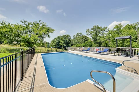 Home w/ Private Pool - 15 miles to Ark Encounter!