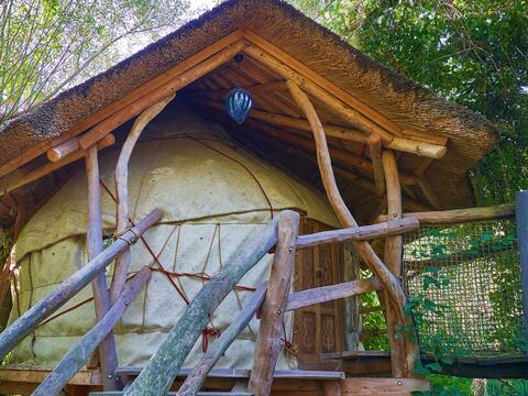 The secret world of Turisede Tree Nomad Yurt