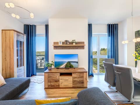 Leistungsstarkes Airbnb: Bernsteinquartier, Whg. 05.61 "Ostseeliegeplatz" in Loddin