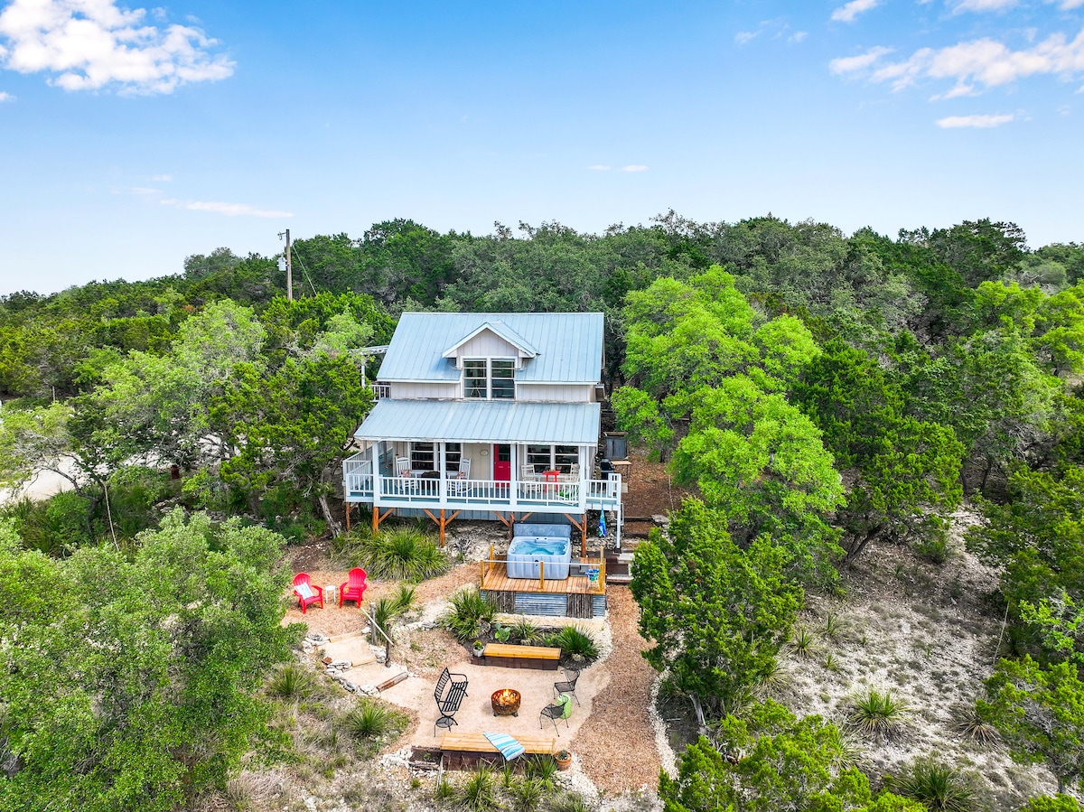 Lomax Lookout I Wimberley, Hot tub, Views - Houses for Rent in