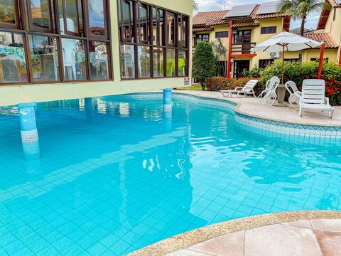 Sea front, 2 suites, swimming pool, sauna