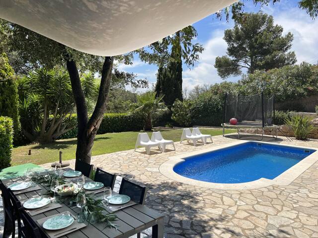 Rental house with swimming pool in Begur, Residenc