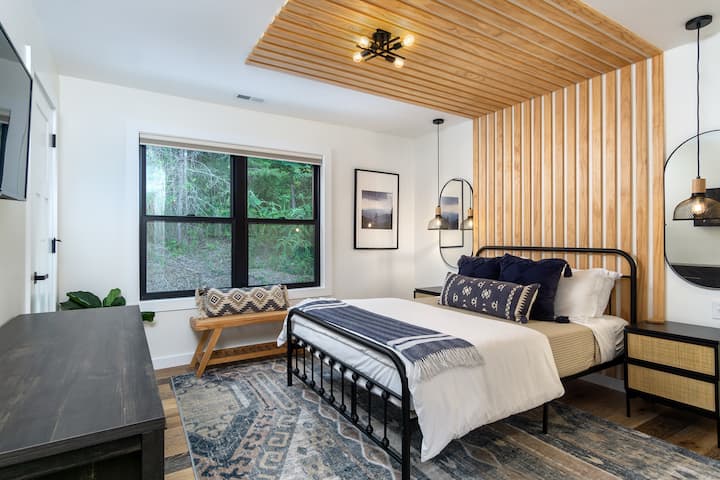 Dormitorio 2, cama tamaño queen