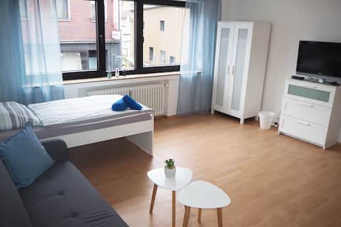 DN01 Schöne Ferienwohnung in Düren *Balkon*