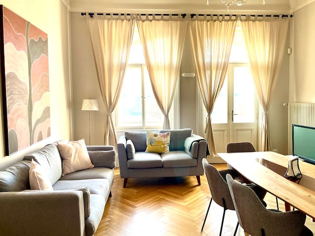 Prague castle view apartment