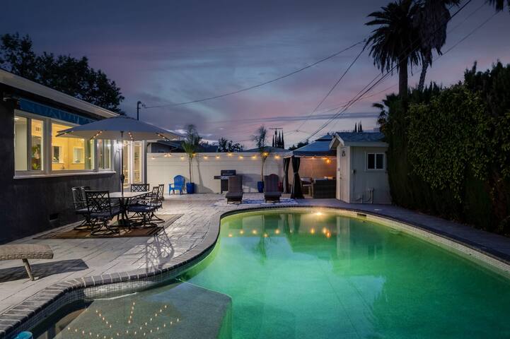 *Newly Built 4BR! Pool, Cabana, BBQ in Prime LA!*