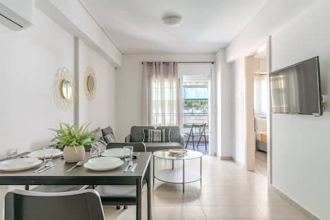 Successful Airbnb property: Elvita Apartments 4 Διαμέρμα Δ1/Apartment D1 in ΑΜΠΕΛΟΚΗΠΟΙ ΙΙ