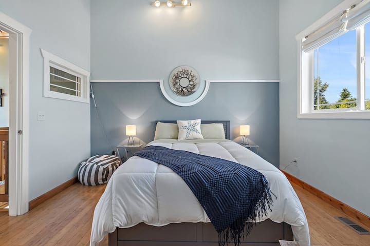 Experience luxury in our elegantly designed guest room