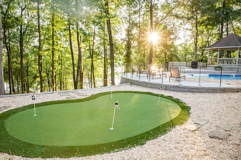 Lake T Retreat - Sunset - Pool - Putting Green!