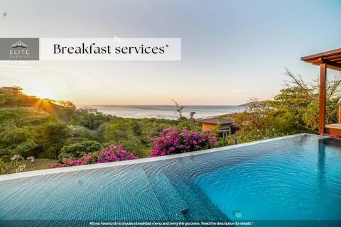 Breathtaking Ocean View Retreat, Near Beach & Town