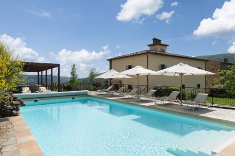 Villa castelluccio - arezzo, toscana - villa caste