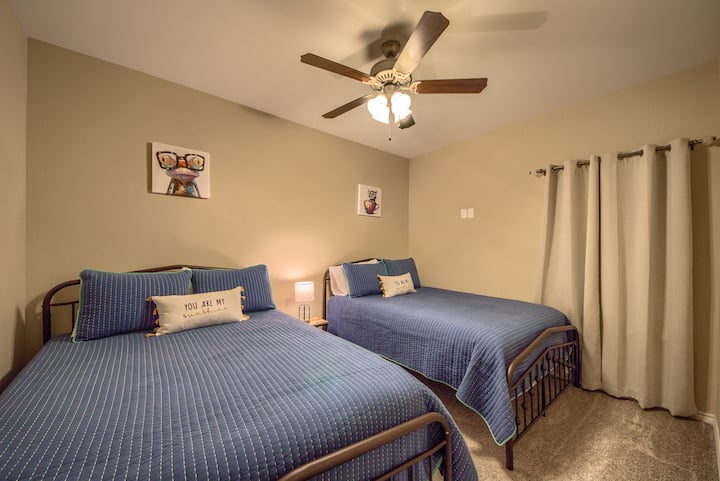 غرفة نوم ثانية بسريرين كوين!