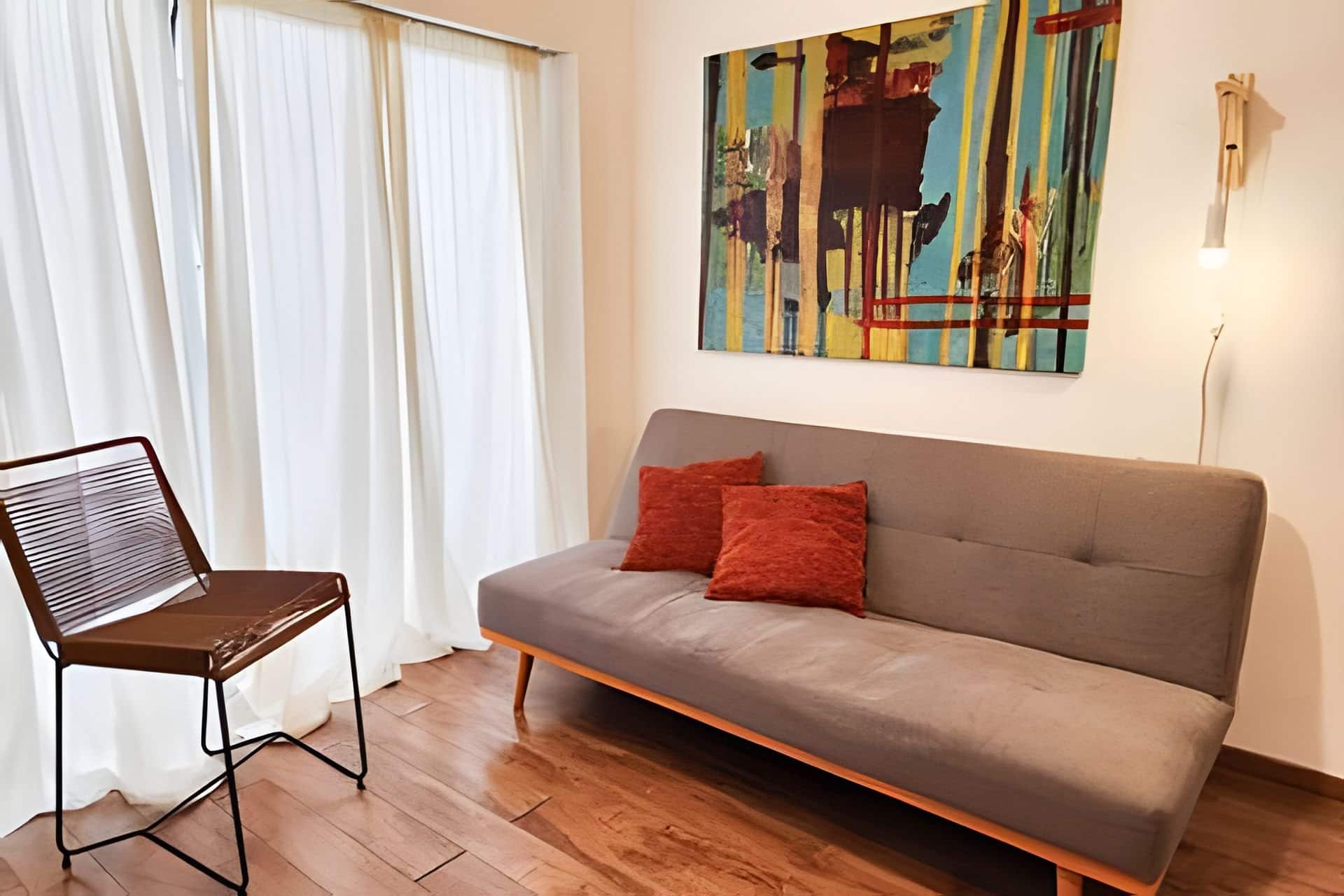 Apartamento de 1 quarto em Núñez com Wi‑Fi